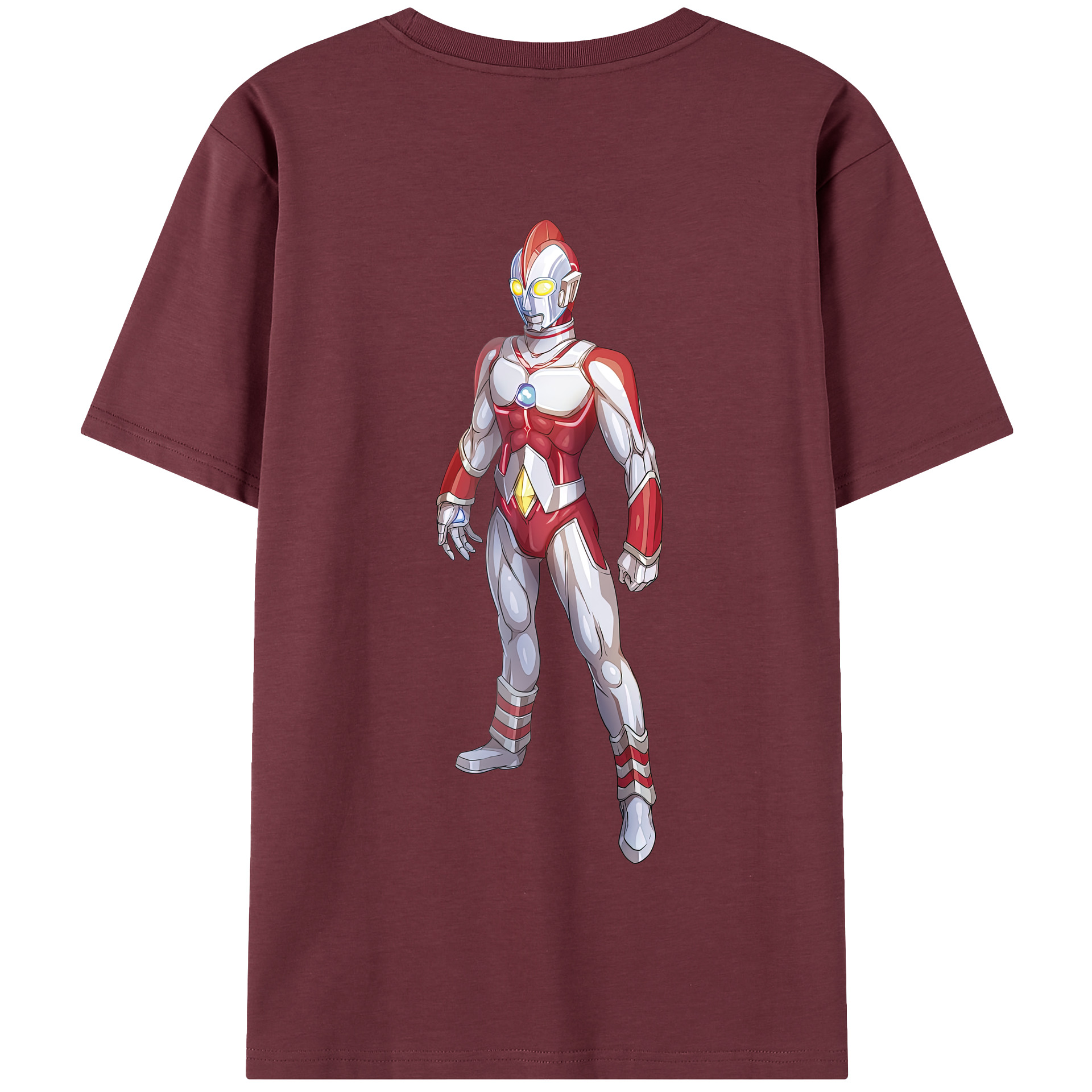 （画像用） ウルトラマン Ultraman 綿100％半袖Tシャツ（背面プリント）